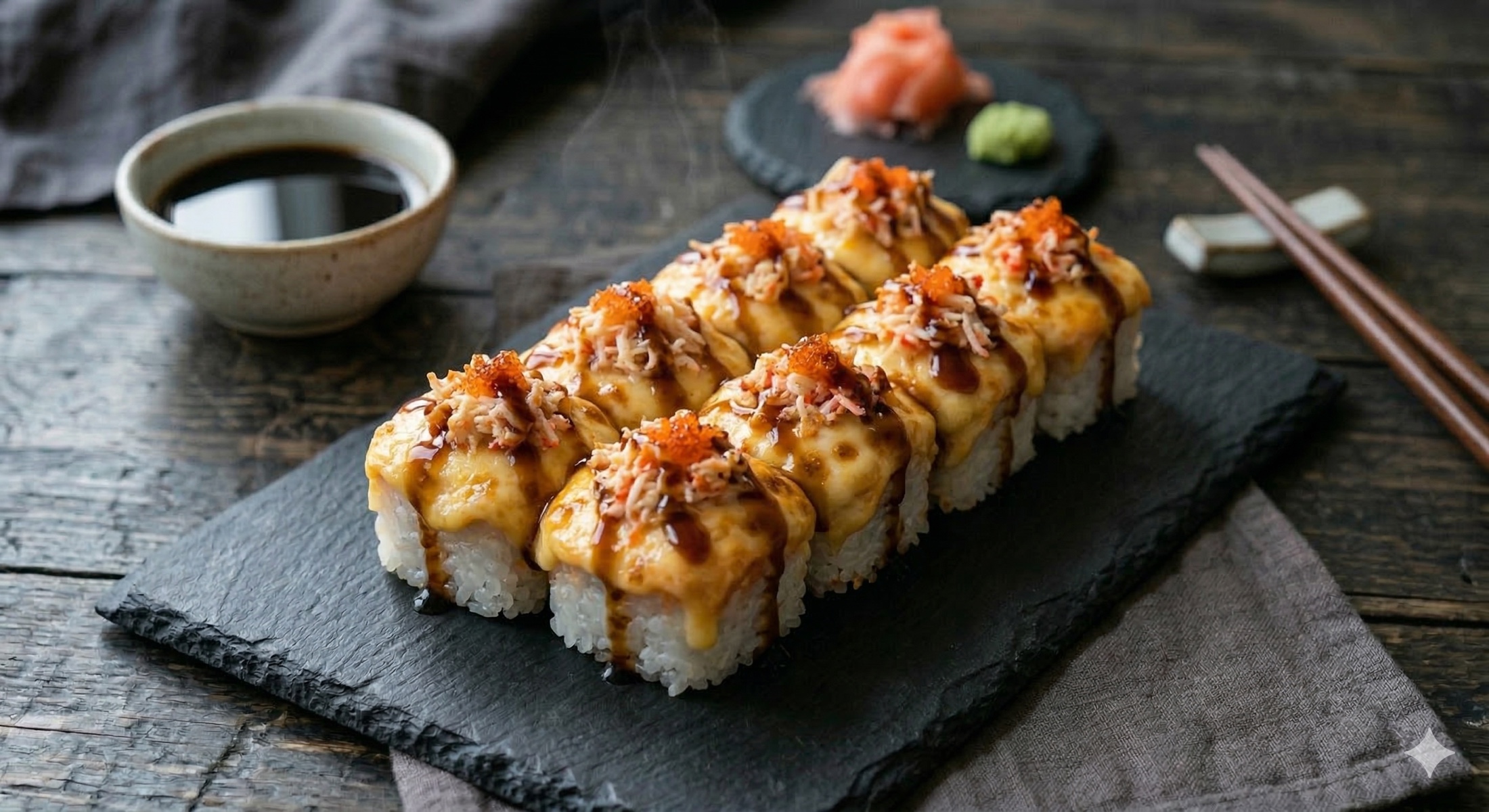 До / После: ролл в нори — Before